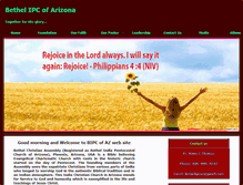 Tablet Screenshot of ipcbethel.org
